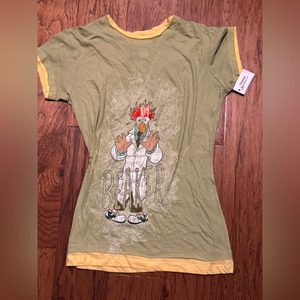 Disney World Muppets Beaker t shirt new with tags, women’s size medium